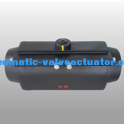 AT Serie Pneumatico Rack E Pinion Attuatore Doppia Azione Primavera Ritorno OEM Colore
